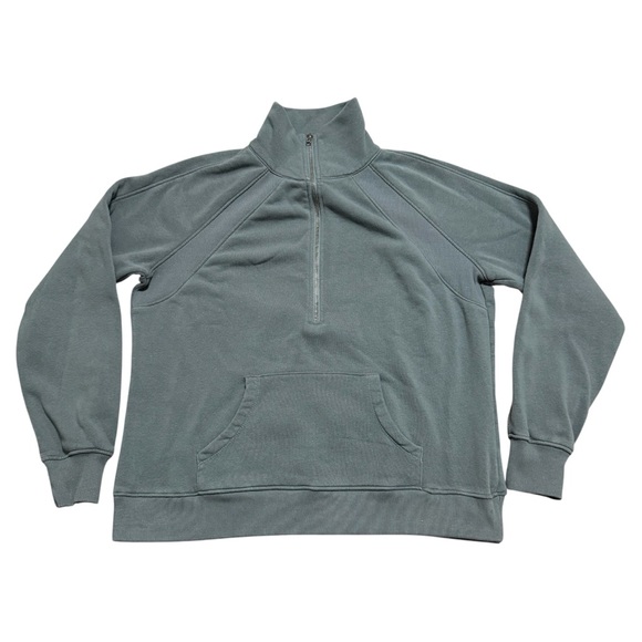 BKE Sweaters - BKE Women's Quarter Zip Pullover Dark Slate Slate Size Large